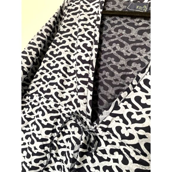 Mary Ellen All Over Print 100% Cotton Swim Cover Size Medium / Large C141 - Picture 7 of 11